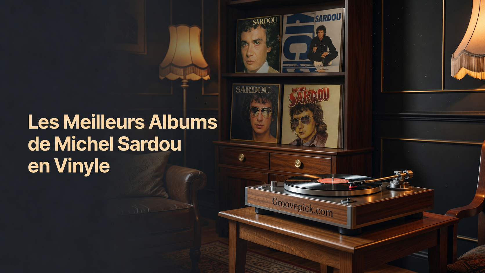 Michel Sardou en vinyle : les 5 albums indispensables à posséder