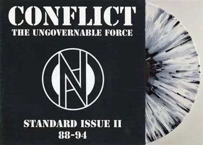 Vinyle Standard Issue II 88-94 - Conflict | Édition Limitée Noir et Blanc