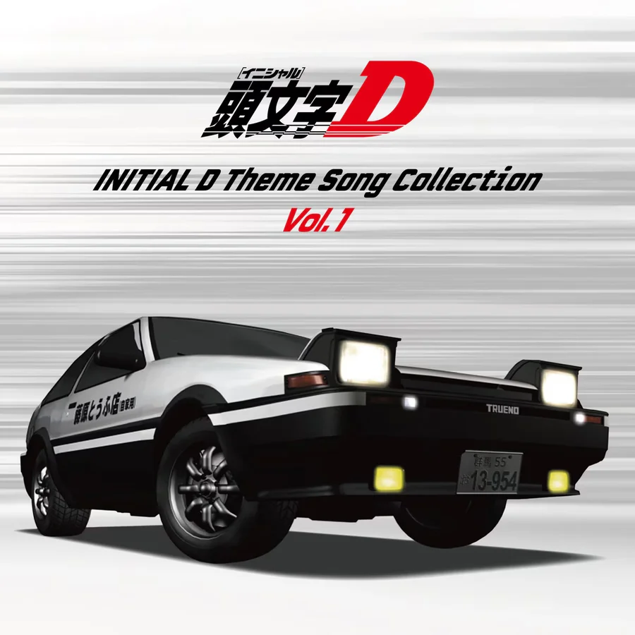Vinyle Initial D Theme Songs Collection vol.1 | Édition Import Japon LP