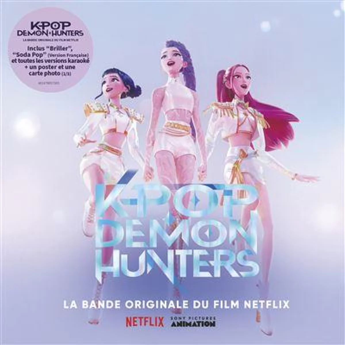 Vinyle KPop Demon Hunters (BO) | Édition Limitée Amazon Exclusive Violet LP
